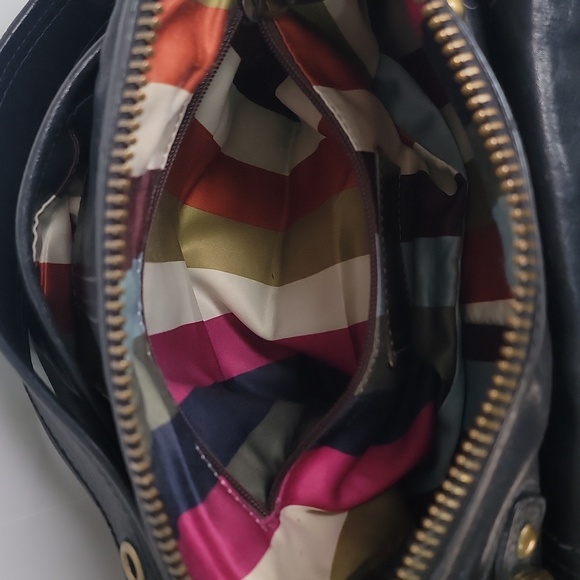 🖤💛 Vintage COACH Leather Shoulder Bag - Picture 9 of 10